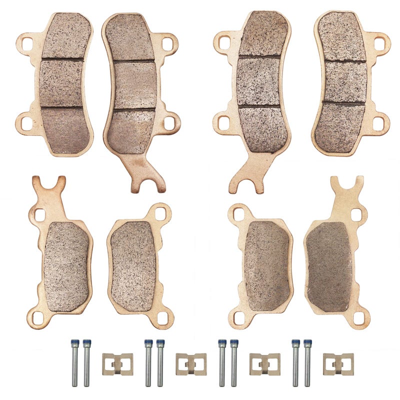 Brake Pads Front And Rear for CanAm Defender HD10HD9HD8HD7 2016 2017 2018 2019 2020 2021 2022 715900379 Sintered Brake Pad Replacement