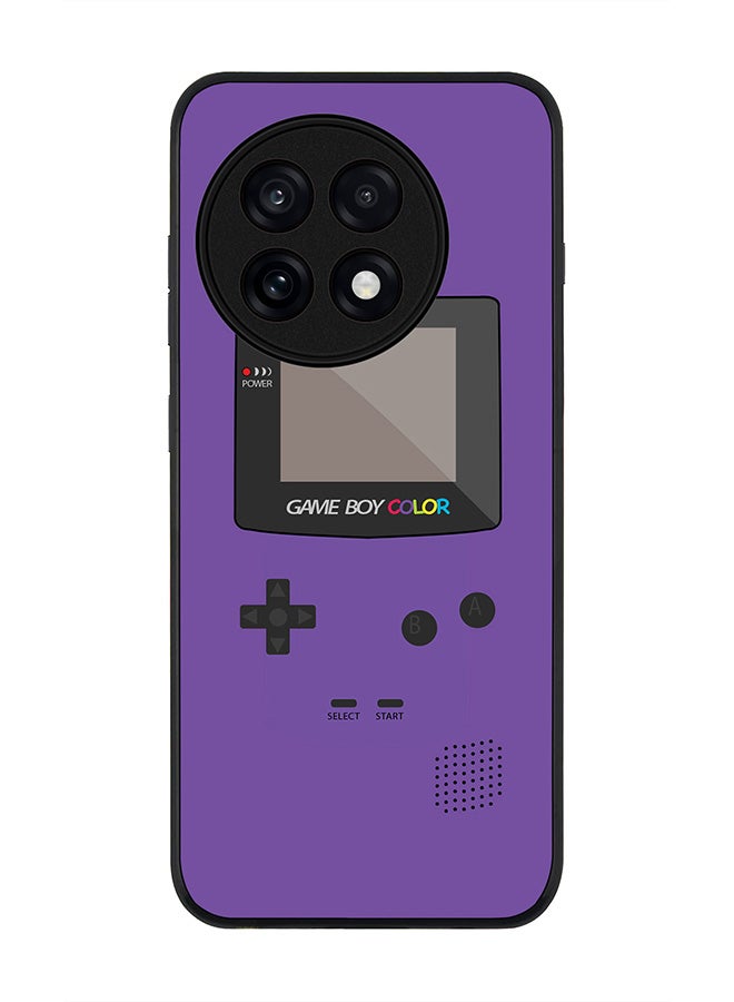 Stylizedd For OnePlus 13R / Ace 5 Pro Case,Slim fit Camera Protection, Shockproof Thin Phone cover  - Gameboy Color - Purple