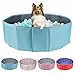 ChengFu Dog Ball Pit Ball Pit for Toddlers Foldable Ball Pit for Dogs Dog Ball Pit for All Types of Dogs Suitable for Indoor and Outdoor Activities 3937inches in DiameterNo Ball Included - Image 3
