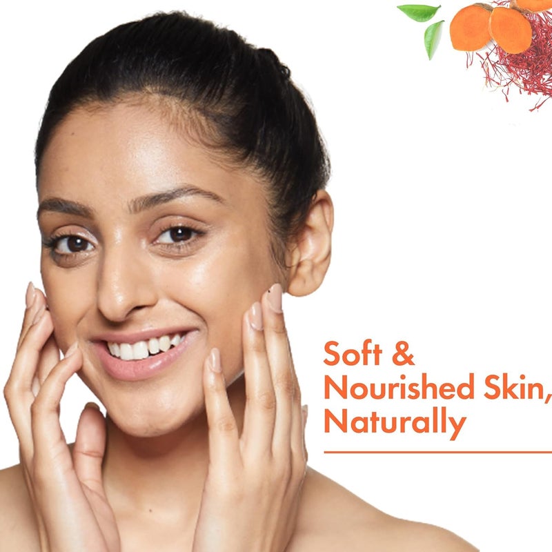 Good Vibes Ubtan Night Cream | with Saffron Turmeric & Vitamin B3 | Hydrating Overnight Restorative Moisturizer for Skin | No Parabens or Sulfates 1.76 Oz/50ml - Image 5