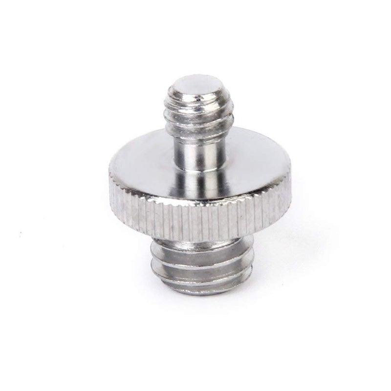 SHOPEE Branded Standard 1/4"-20 Male to 3/8"-16 Male Threaded Camera Screw Adapter Tripod Screw Converter, 1/4 to 3/8(Pack of 5) - Image 1