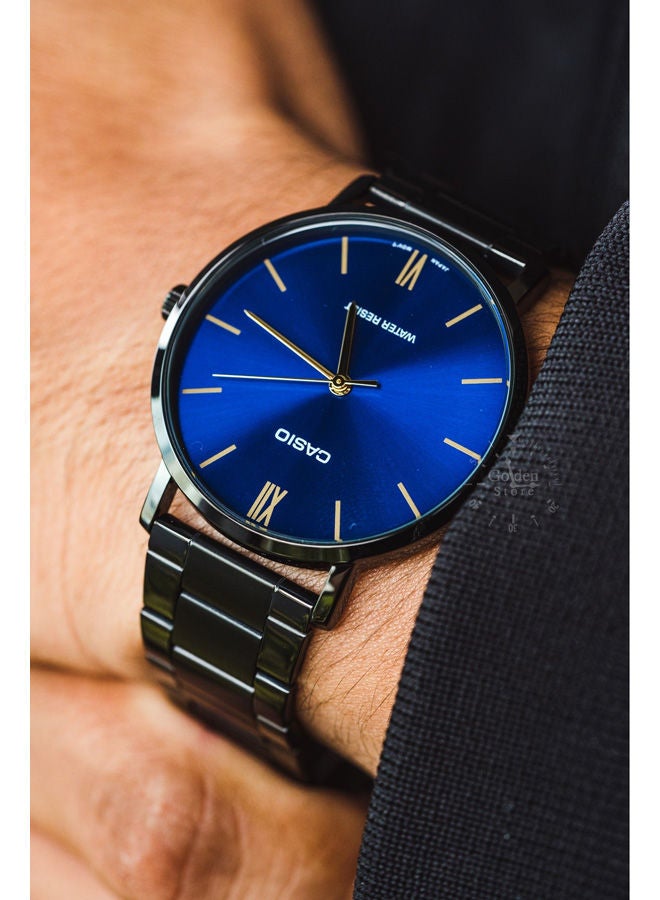 CASIO Stainless Steel Analog Wrist Watch MTP-VT01B-2BUDF - Image 2