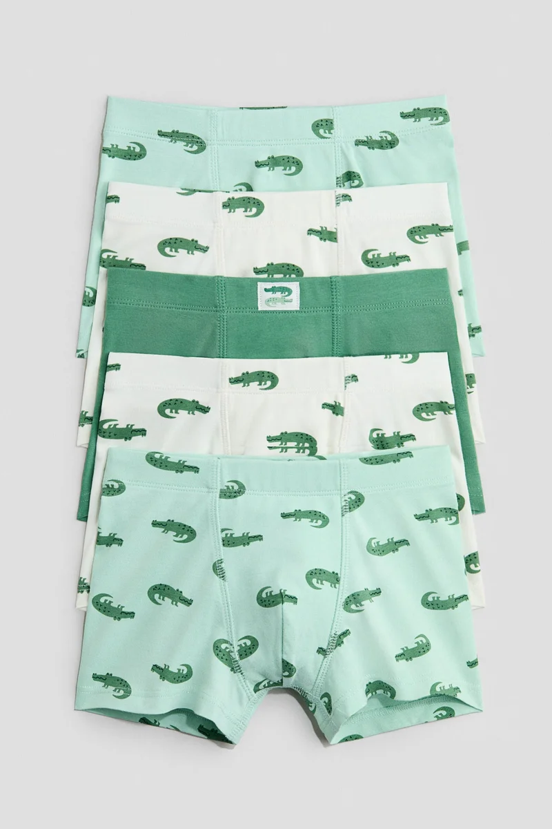 اتش اند ام شورت بوكسر - عبوة من 5 قطع