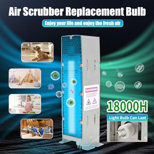 Lnytfee Air Scrubber Advanced Photocatalytic Oxidation (PCO) 9" Replacement Cell & ÜνBulb for Activetek InDuct 2000 for A1013A,A1013C,A1013P,A1013Q, A1013T,A1013U(Ozone Free) - Image 5