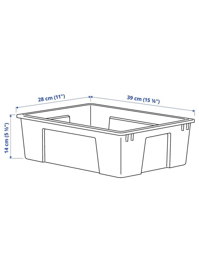 Zaboon Box, Transparent, 39X28X14 Cm/11 L - Image 5