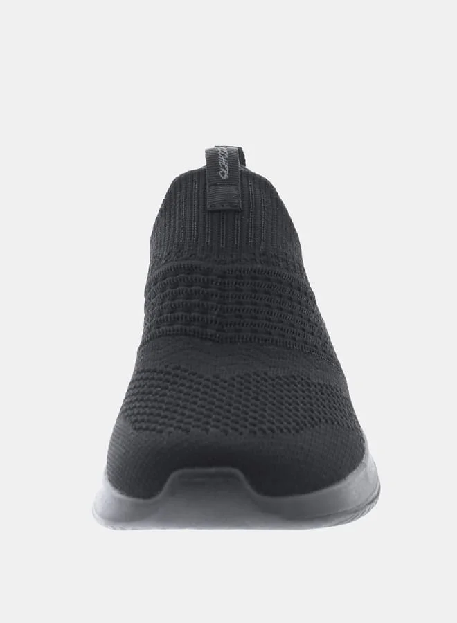 سكيتشرز Women's Ultra Flex Slip-On Shoes - 149855-BBK