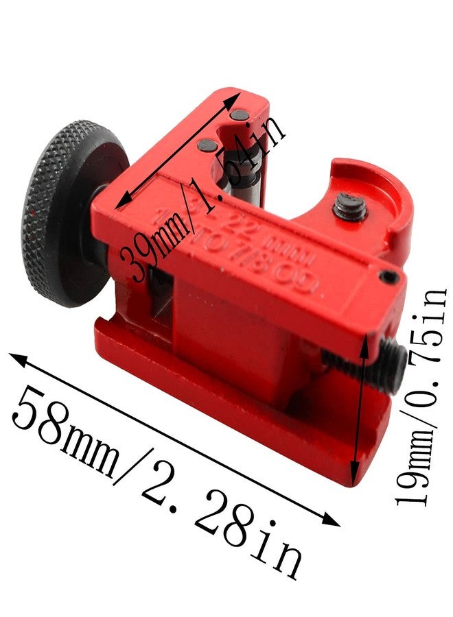 LQ Industrial Mini Arrow Cutter 3-22mm Red Archery Pipe Tube Cutting Saw Tool for Fiberglass and Carbon Arrow - Image 2