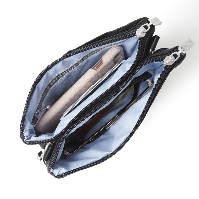 Baggallini womens New Classic Bag Subway Small Crossbody, Black, One Size US - Image 5