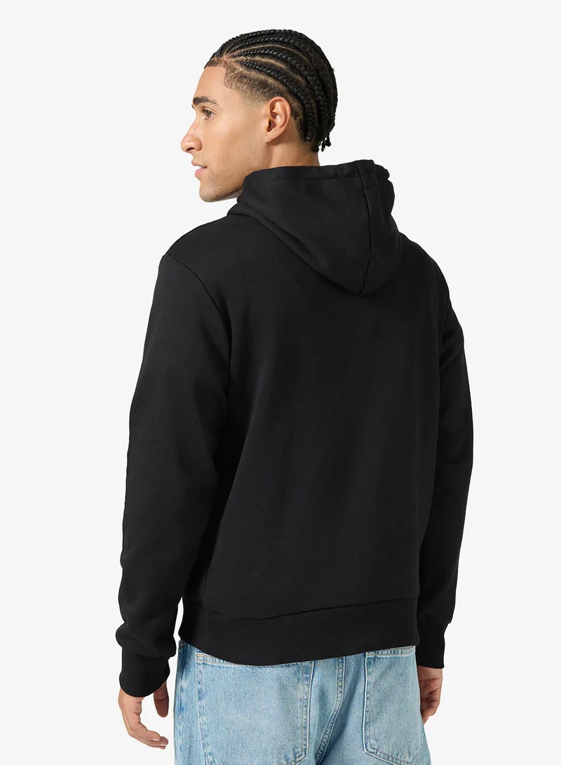 JACK & JONES Logo Regular Fit Pullover Hoodie