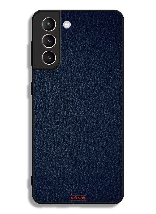 Tolwak Samsung Galaxy S21 5G Protective Case Cover Leather Pattern  - Image 3