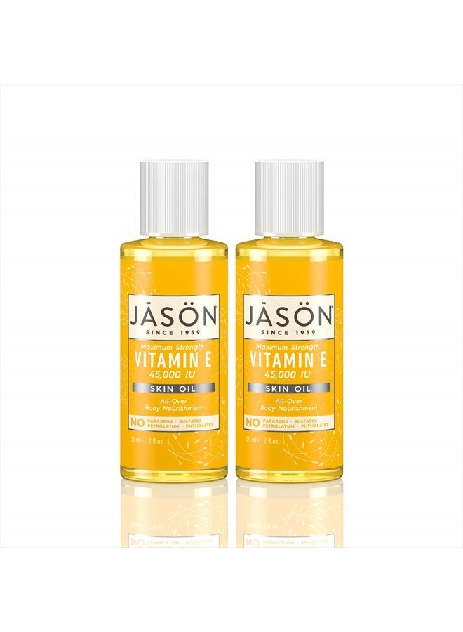 Jason Vitamin E 45,000 IU Skin Oil, Maximum Strength, 2 Ounce Bottle - Image 5