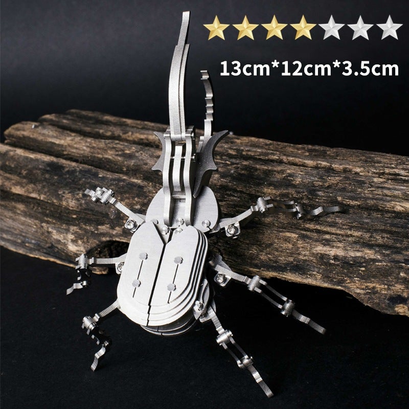 Steel Warcraft Scorpion King Color Scorpion Scorpion Three-Dimensional Puzzle Metal Assembled Mechanical Insects Children'S Educational Toys - Image 1