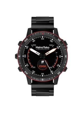 Haino Teko Germany RW49 Smart Watch with Round AMOLED Display, 3 Pairs of Straps, and Wireless Charger for Men and Boys - Black - pzsku/ZBB167E4F93CA1FF923A4Z/45/1750858737/0e76e305-36f3-4479-8bd8-dc558d6bd6f4