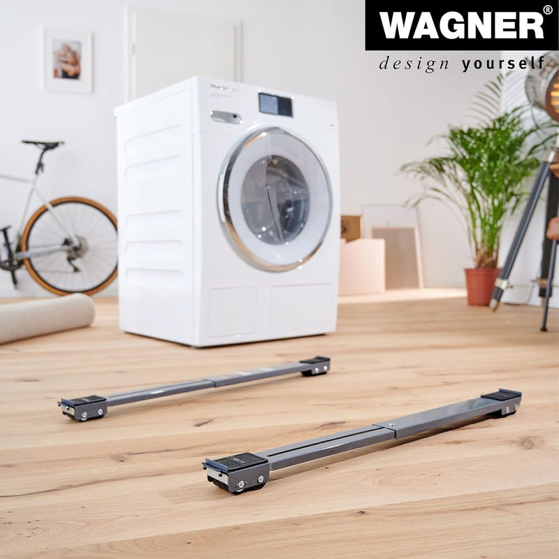 Wagner moving dolly MM 1199 I size-adjustable loading surface I brakes I 45-70 cm - ideal for transporting goods of different sizes I protected load I load capacity 500 kg - 20119901 - Image 3