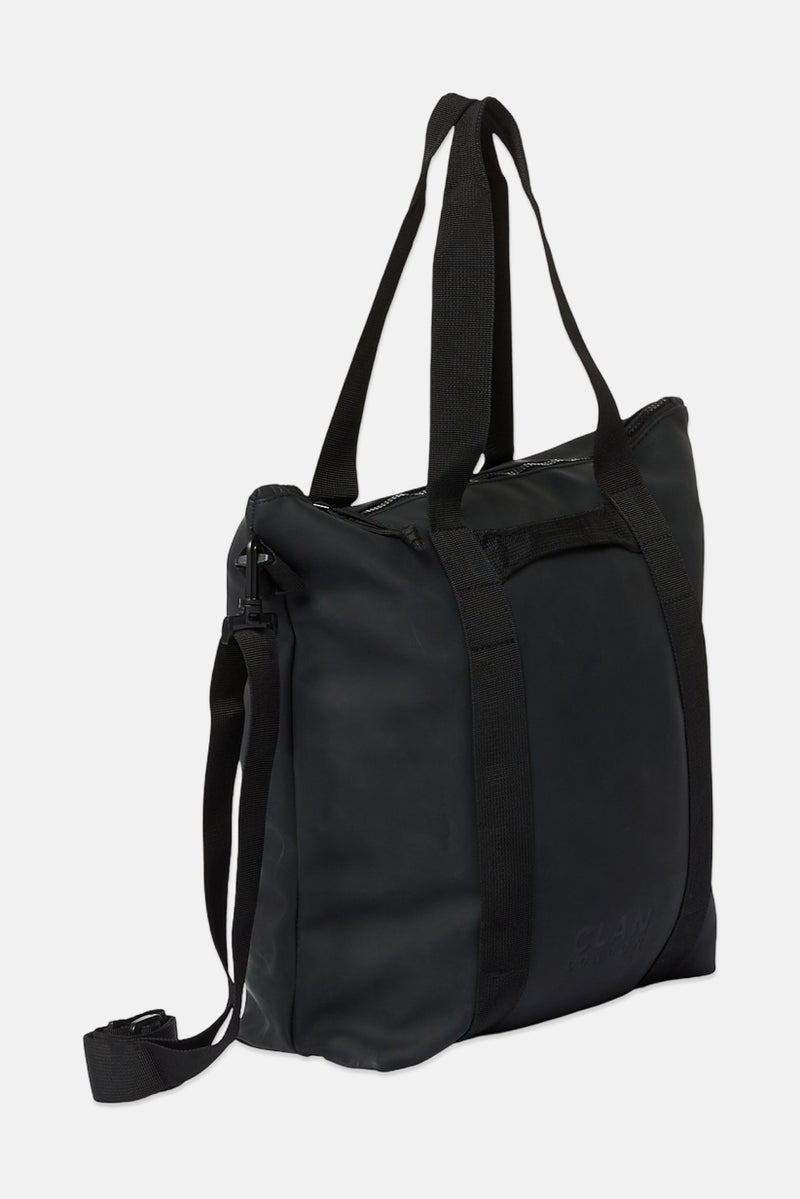 Clan London Women Brand Logo Tote Bag, Black - Image 3