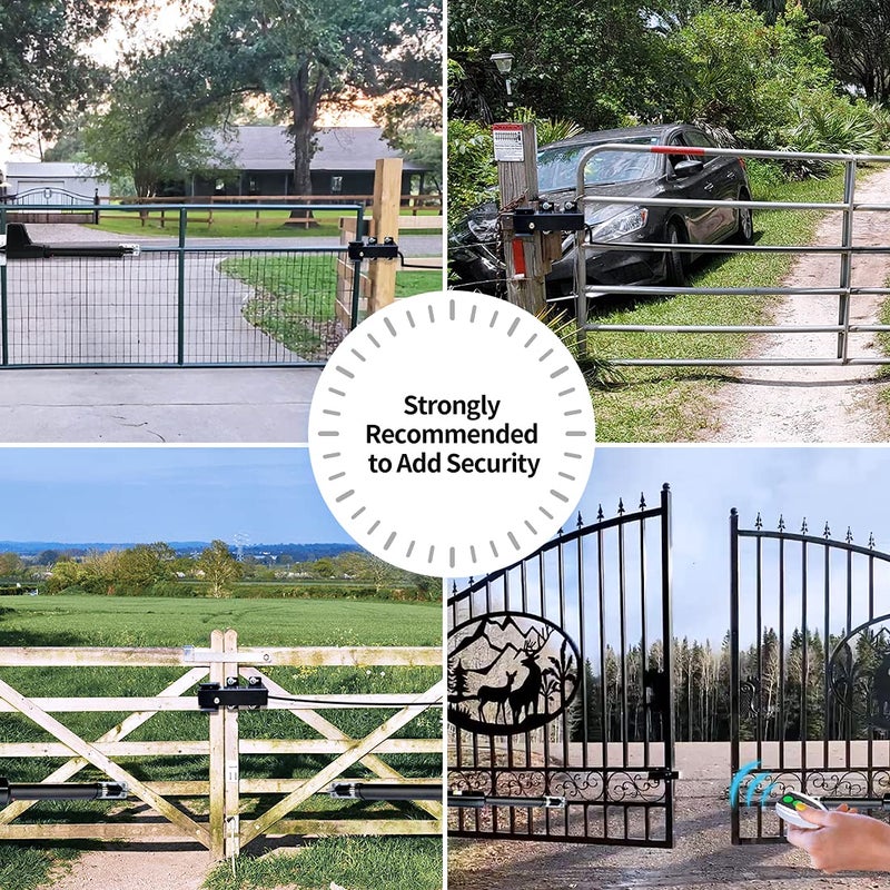 TOPENS ET24 Automatic Electric Gate Lock for DC 24V Swing Gate Opener Gate Operator System Device Safe Security Gate Lock - Image 2
