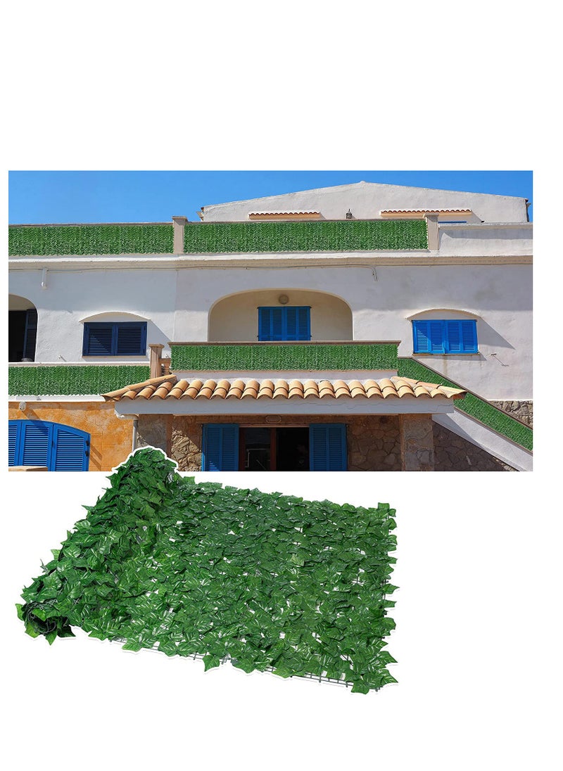 Generic 𝐅𝐅𝐃 Artificial Ivy Privacy Fence - Faux Ivy Leaf Decoration for Outdoor & Garden Decor | High-Density Hedges for Privacy & Sun Protection"  - Image 2