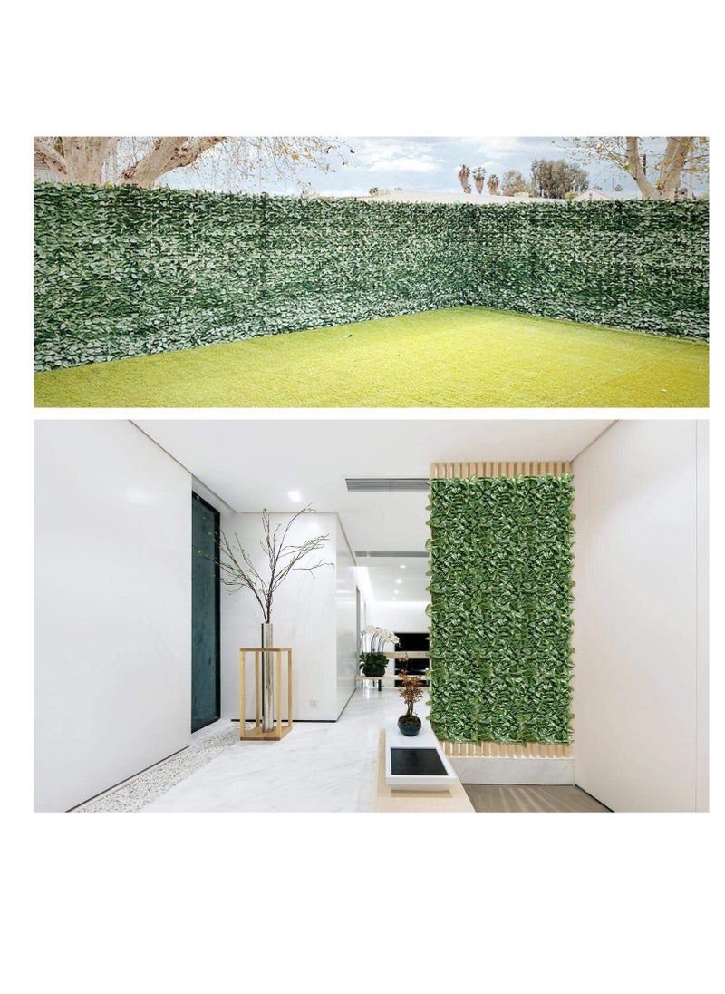 Generic 𝐅𝐅𝐃 Artificial Ivy Privacy Fence - Faux Ivy Leaf Decoration for Outdoor & Garden Decor | High-Density Hedges for Privacy & Sun Protection"  - Image 5