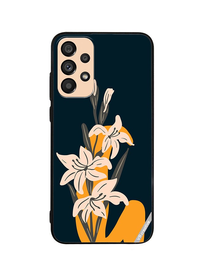 VR CREATIVE Protective Case Cover For Samsung Galaxy A73 5G Alphabet G Design Multicolour - Image 1