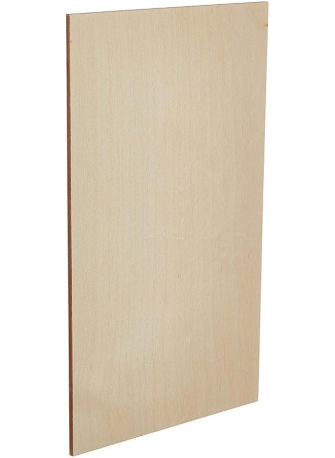 Horoof Market Plywood Board – 30x20 cm, 4mm Thick, Craft Wood Sheet for DIY, Laser Cutting & Woodworking  - Image 1