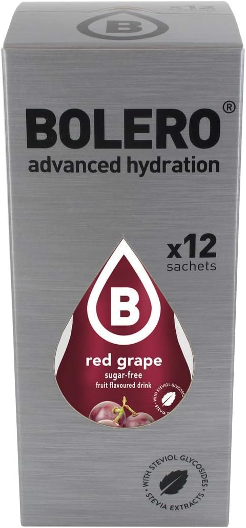 BOLERO – Red Grape Flavored, Sugar Free and Low Calorie Powdered Drink Mix - Image 5