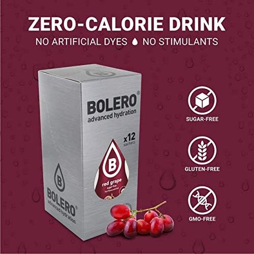 BOLERO – Red Grape Flavored, Sugar Free and Low Calorie Powdered Drink Mix - Image 4