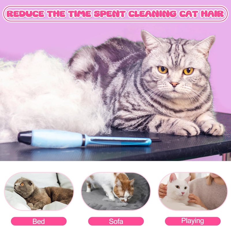 ADNIKIA Cat Pajamas for Cats Only, Sticky Hair Cat Clothes, Sphynx Hairless Cats Sweater, Recovery Suit After Surgery, Prevent Lost Hair Kitten Onesie Shirts Costumes Outfits for Pet - Image 5