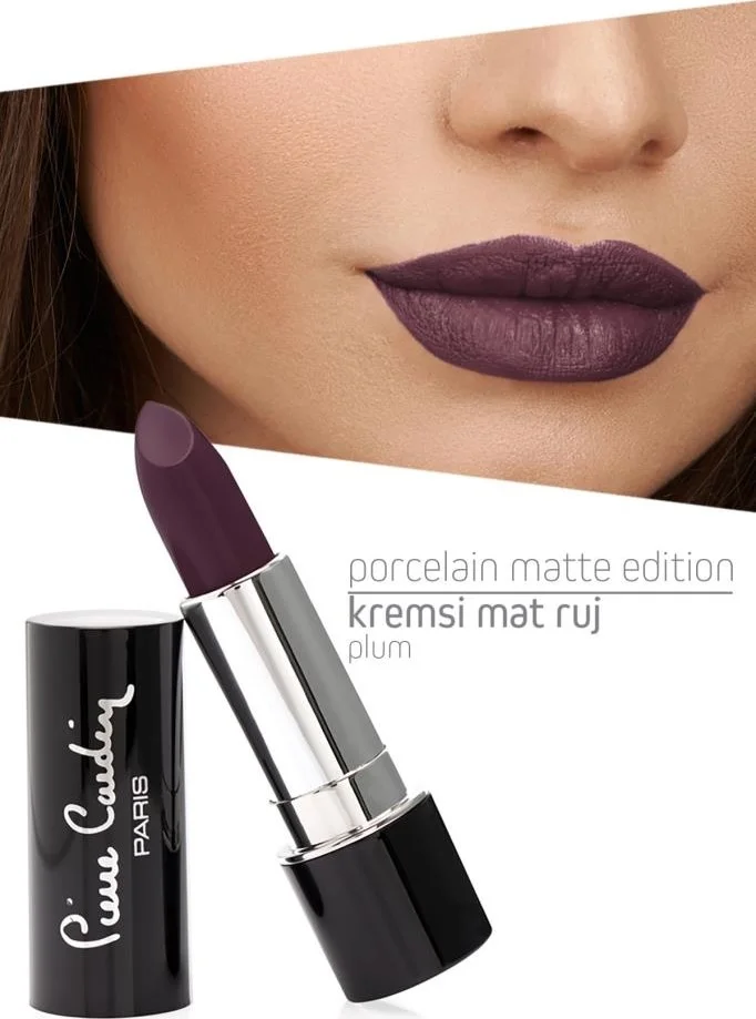بيير كاردان Porcelain Matte Edition Lipstick - Plum - 221