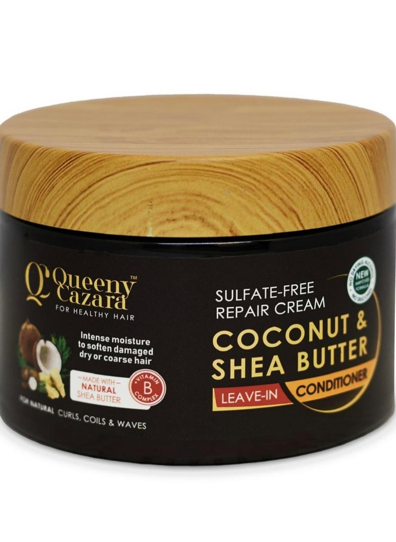 Coconut And Shea Butter Natural Leave In Conditioner 300 ML - pzsku/ZBB173984C52C032B02DBZ/45/_/1728915595/34e15293-59a4-4f62-89f6-2ce002d9def6