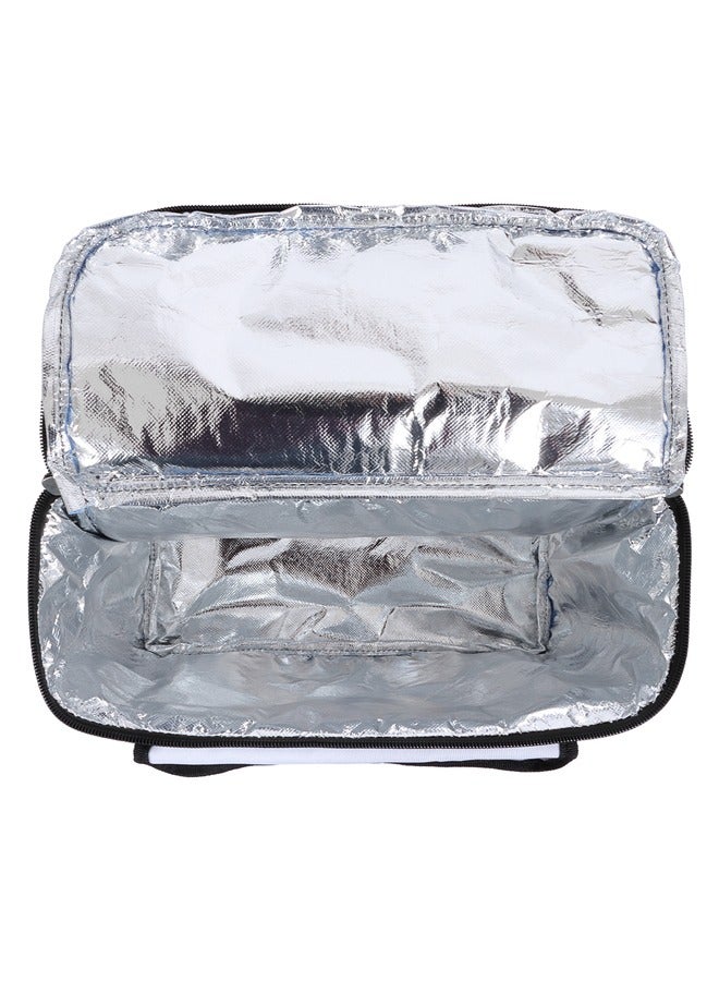 Anemoss Insulated Backpack with 2 Compartments 17L, Soft Cooler Lunch Box Bag, Waterproof Double Deck Insulated Lunch Bag, Carrying Hot and Cold Food Drinks, Ideal For Office, School, Picnic, Camping, Made in Turkey  - Image 5