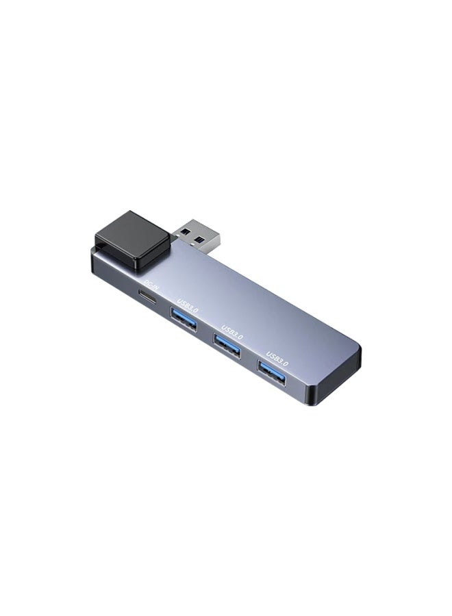 Isky Usb 3.0 To Gigabit Ethernet Adapter Hub Splitter With Left-side Direct Insertion, Compatible With Laptops And Desktops, Rj45 Converter For Ethernet Cable Adapter - Image 2