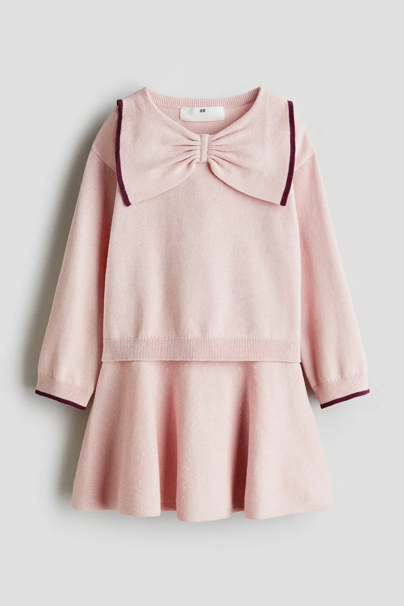 H&M 2-piece jumper and skirt set