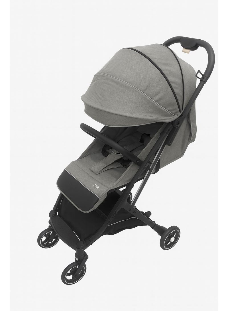 Burbay 2-in-1 Travel System Stroller with Car Seat | Lightweight Foldable Baby Stroller | Newborn to Toddler | Airplane Ready Compact Pram - Image 2