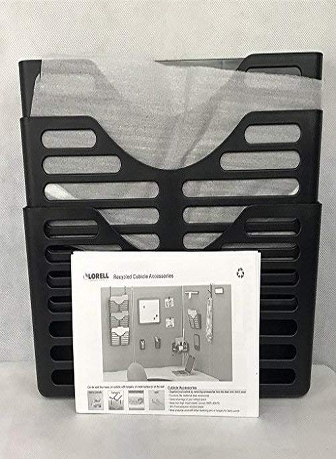 Lorell LLR80666 Plastic Hanging Triple Pocket File Set - Image 3