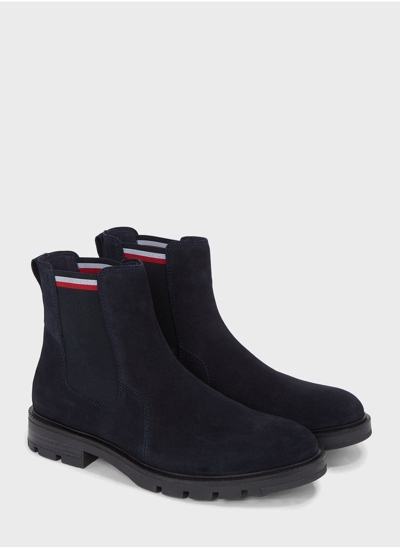 TOMMY HILFIGER - Casual Chalsea Boots - Image 1
