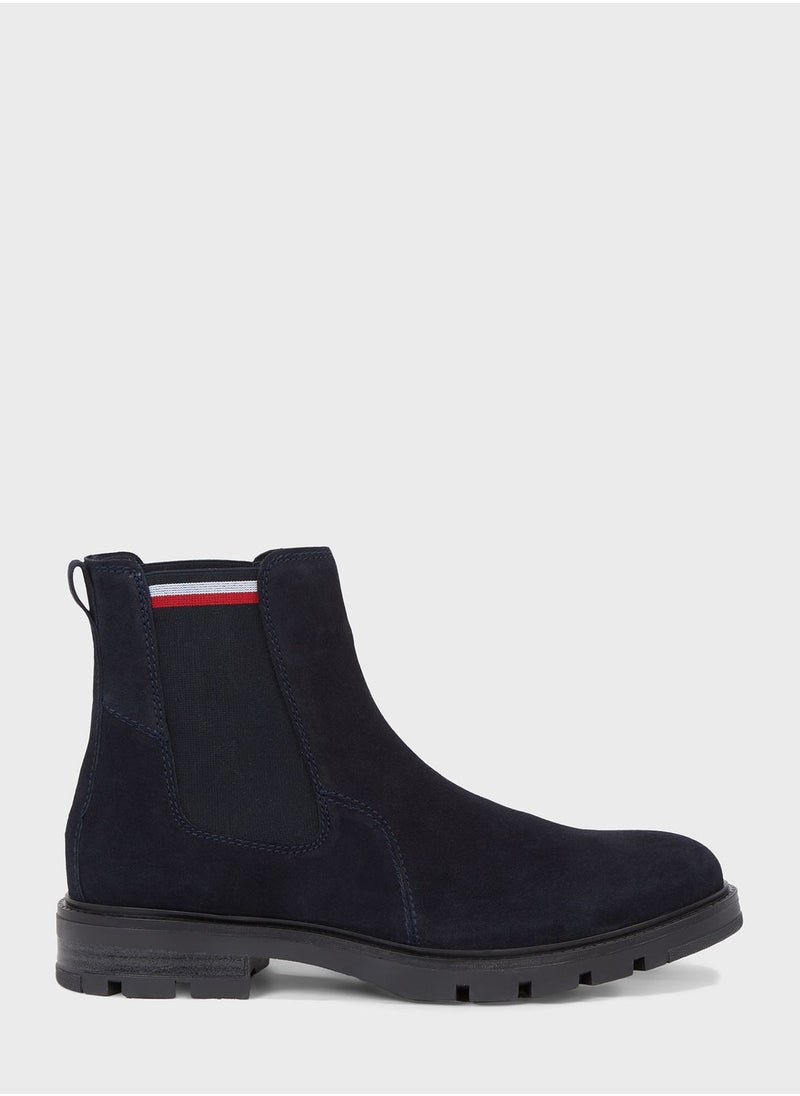 TOMMY HILFIGER - Casual Chalsea Boots - Image 1