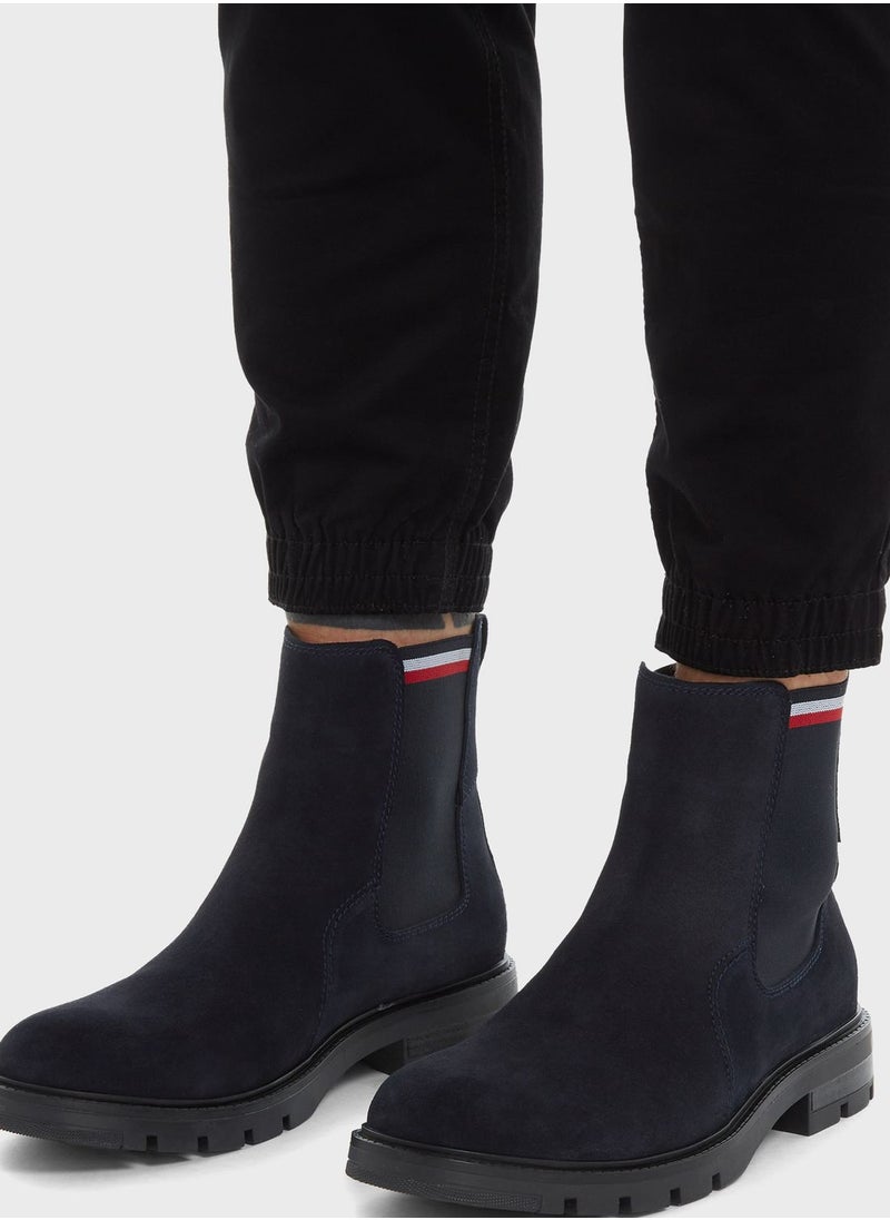 TOMMY HILFIGER - Casual Chalsea Boots - Image 1