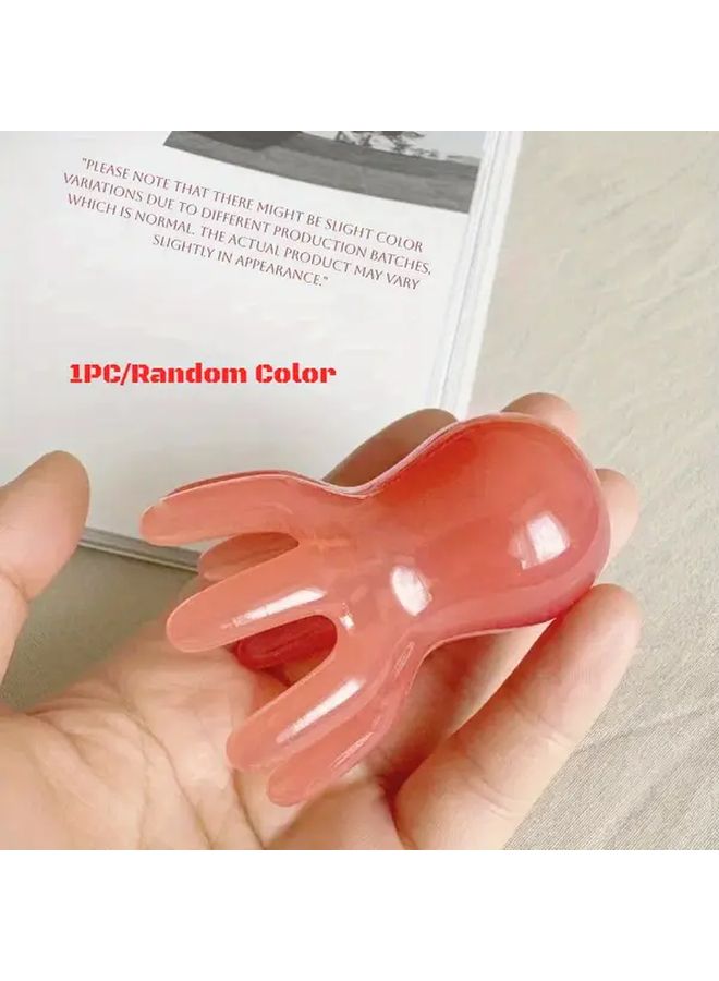 Octopus Head Massager Handheld Tool For Muscle Relaxation Ergonomically Designed 1 Piece Random Color - Image 1
