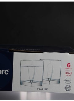 Luminarc LUMINARC Glass Set (300 ml, Multicolour, Pack of 6)  - Image 4