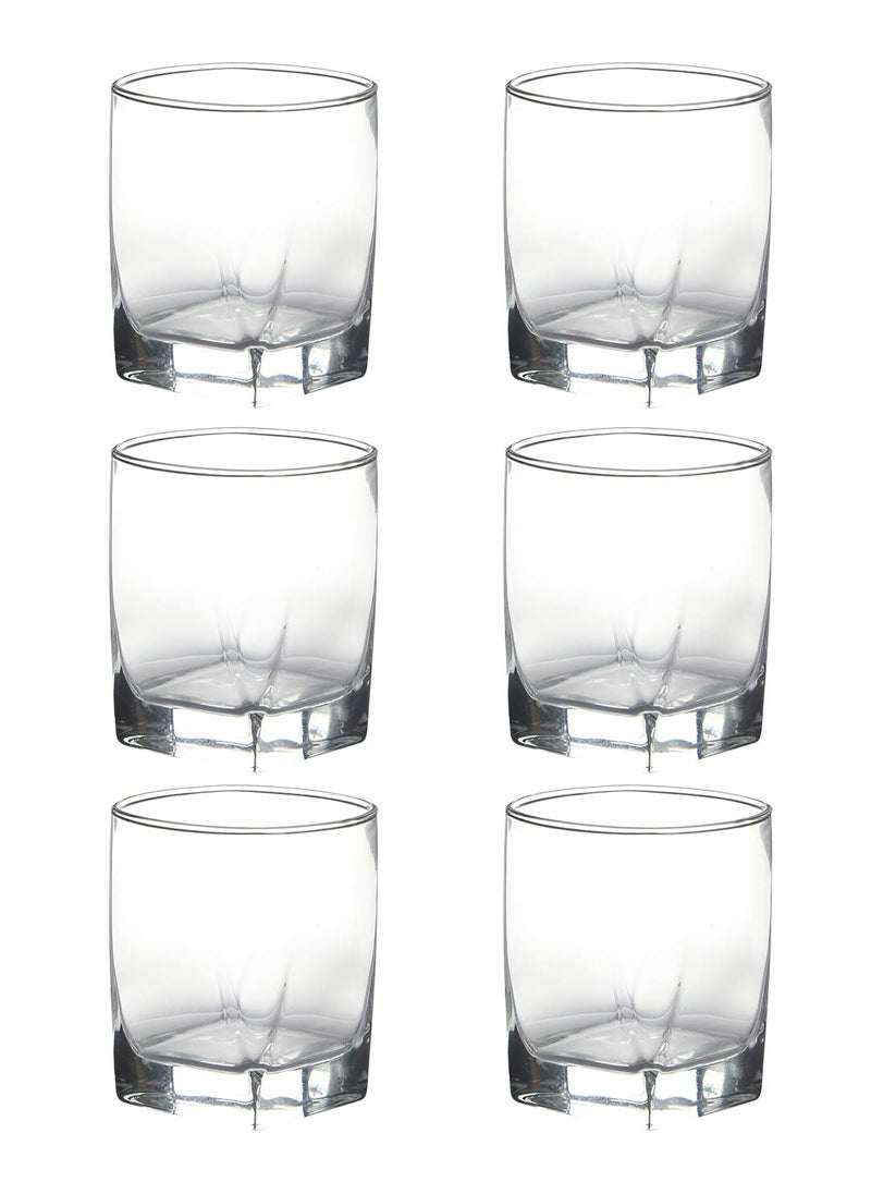 Luminarc - LUMINARC Glass Set (300 ml, Multicolour, Pack of 6) - Image 1