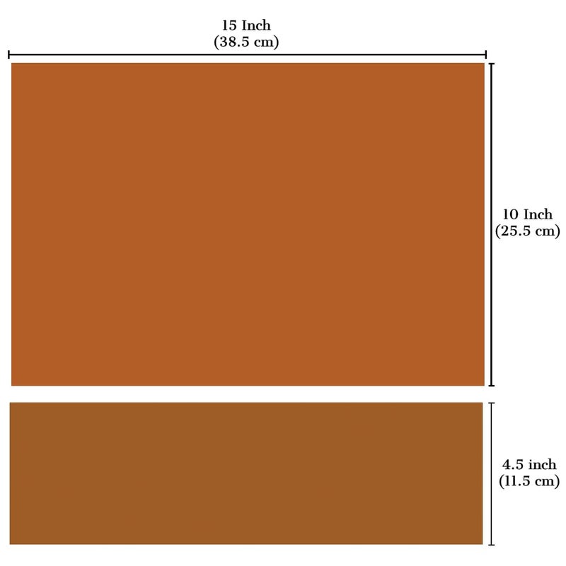 BAEYE Full Laptop Skin Stickers HD Quality Sticker for Laptops Upto 15.6" (Dustproof|Waterproof|Scratchproof|Reusable) - BE MED Brown FL1 (2236) - Image 3