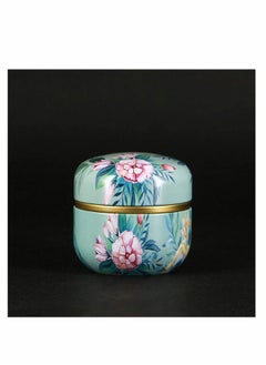 KASTWAVE Metal Empty Tins Box, Round Gift Candy Loose Tea Storage Organizer Flower Tinplate Containers Mini Reusable for Tea Candy DIY Candle Wedding Party Favor Gifts 3 Pcs  - Image 5