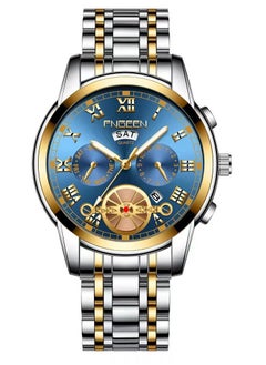 FNGEEN Men's Water Resistance Metal Analog Quartz Wrist Watch  - Image 1