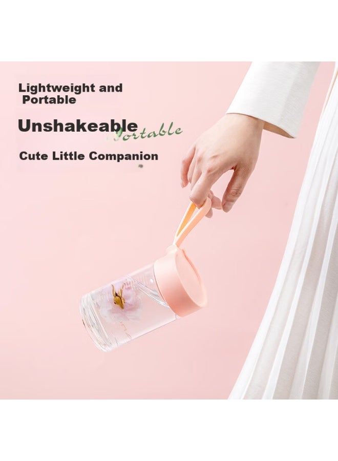 Tomimitsu Fuguang Pure Glass Cup High Borosilicate Glass Water Cup Portable Milk Coffee Tea Cup For Women High-value 330ml - Image 3