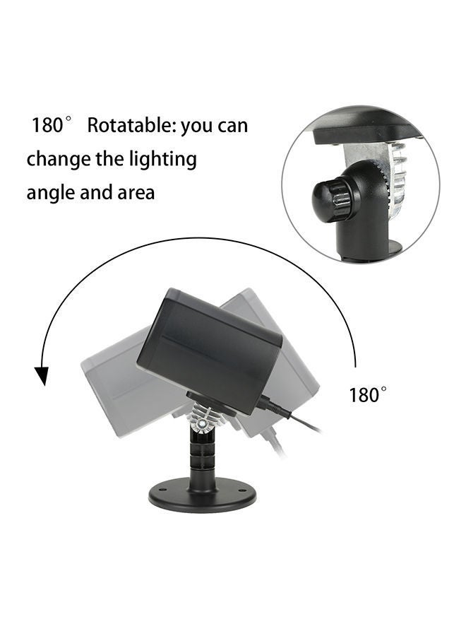 نيبمينينت مصباح كشاف بضوء LED للحديقة أسود - Image 2