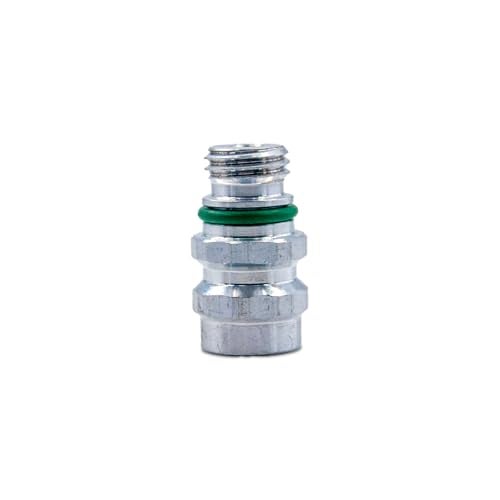 Suspenix High Pressure AC valve, Air Conditioning Service Port Compatible with GMC Chevy Select Models (Upgrade Aluminum) - Image 2