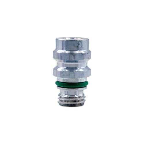 Suspenix High Pressure AC valve, Air Conditioning Service Port Compatible with GMC Chevy Select Models (Upgrade Aluminum) - Image 3