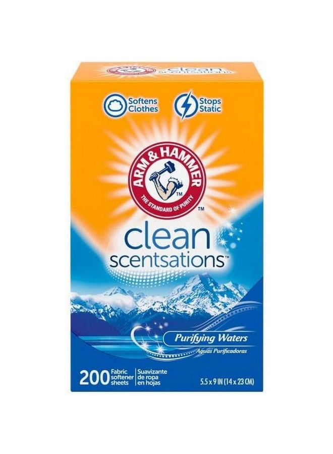 آرم آند هامر كلين سينتسيشنز مناديل منعمة للأقمشة 200 ورقة 5.5 × 9 بوصة 7191943 - Image 3