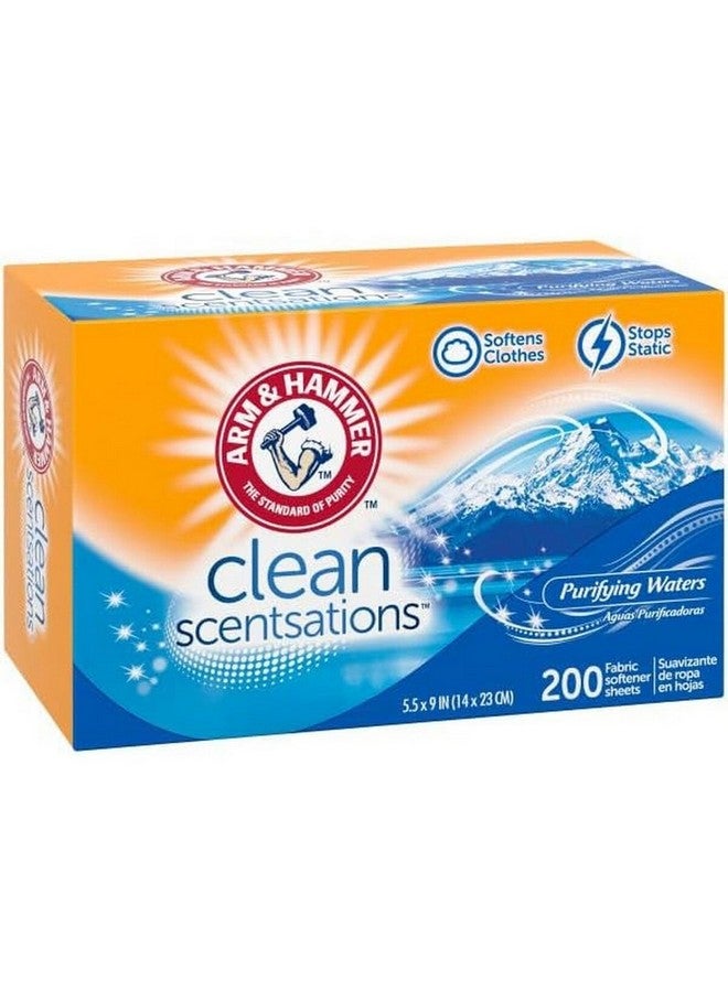 آرم آند هامر كلين سينتسيشنز مناديل منعمة للأقمشة 200 ورقة 5.5 × 9 بوصة 7191943 - Image 2