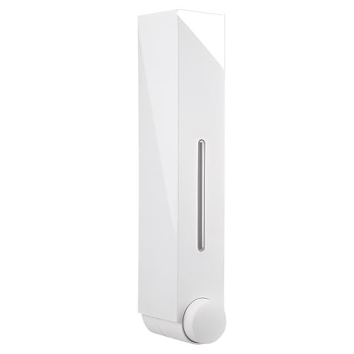 Carnival ABS Wall Mounted Manual Soap Dispenser 420ml Liquid, Soap, Lotion, Shampoo, Conditioner Dispenser for Bathroom,Kitchen and Washbasin(White) (Acrylonitrile Butadiene Styrene (ABS), White) - Image 5